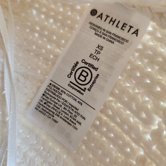 ATHLETA Women's Alder Sweater Size XS - Picture 7 of 7